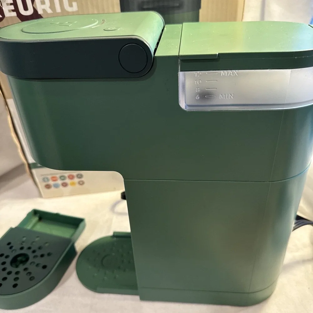 Keurig K-Mini Pod Coffee Machine Green K-Cup Compatible 12oz Dorm‎ Sz Single Cup